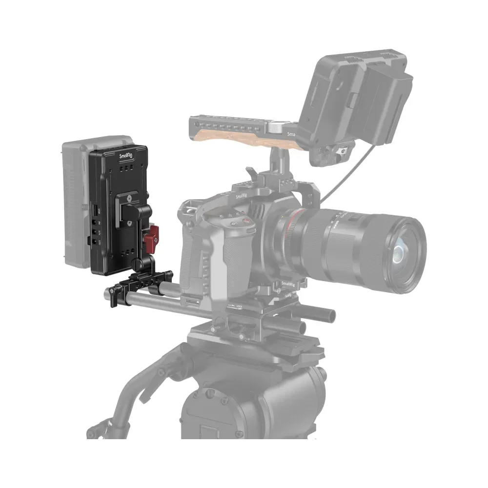 SMALLRIG 3204 Battery Adapter Plate V-Mount w Adjustable Arm