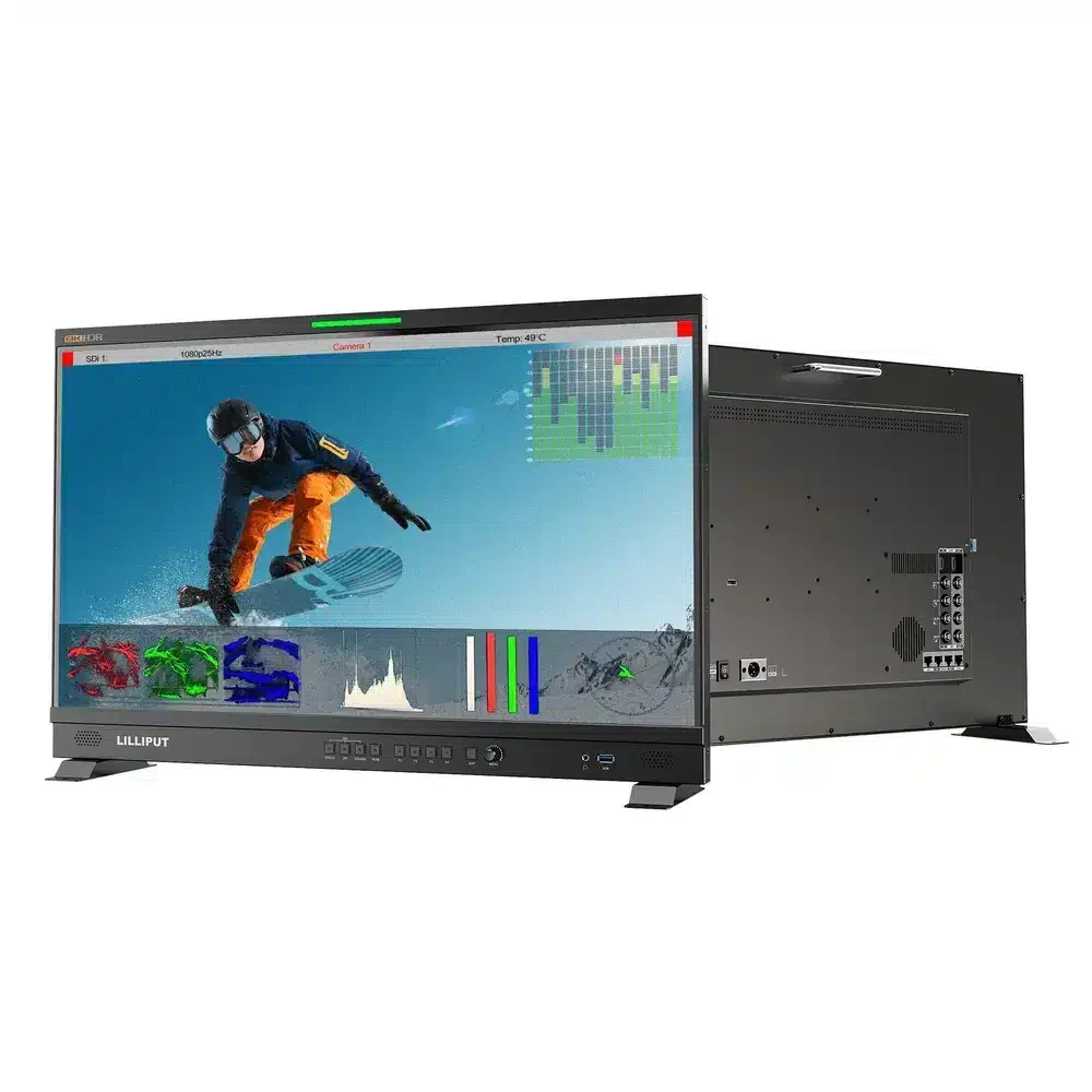 28" LILLIPUT Q28-8K HDR 8K 12G-SDI 4K HDMI2.0 studio production monitor