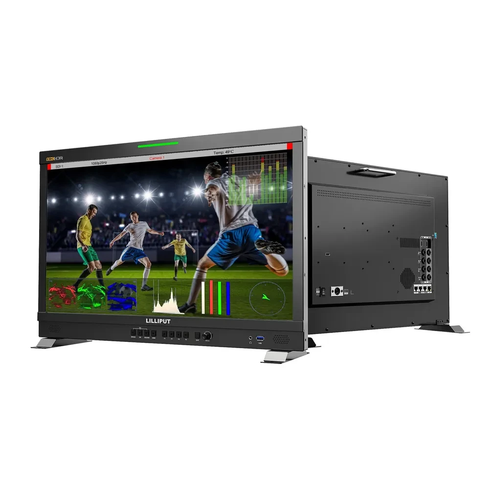23.8" LILLIPUT Q23-8K HDR 8K 12G-SDI 4K HDMI2.0 studio production monitor