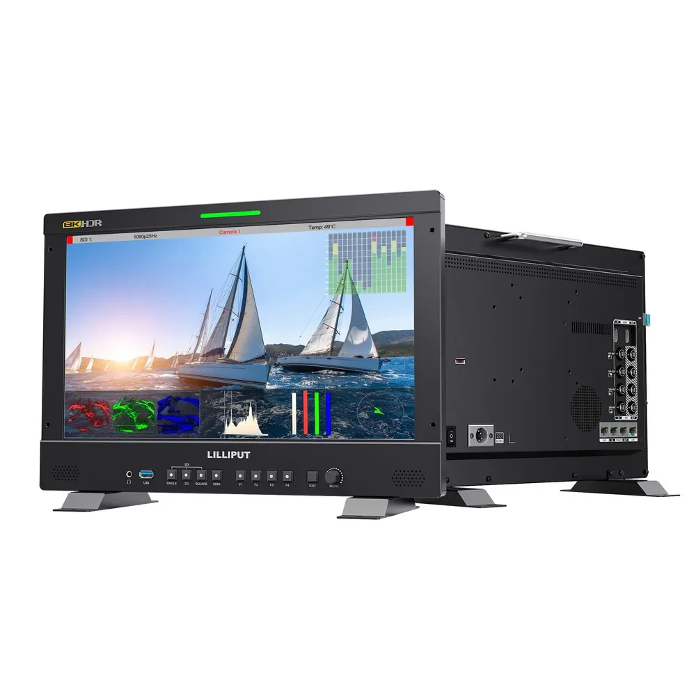 15.6" LILLIPUT Q15-8K HDR 8K 12G-SDI 4K HDMI2.0 studio production monitor