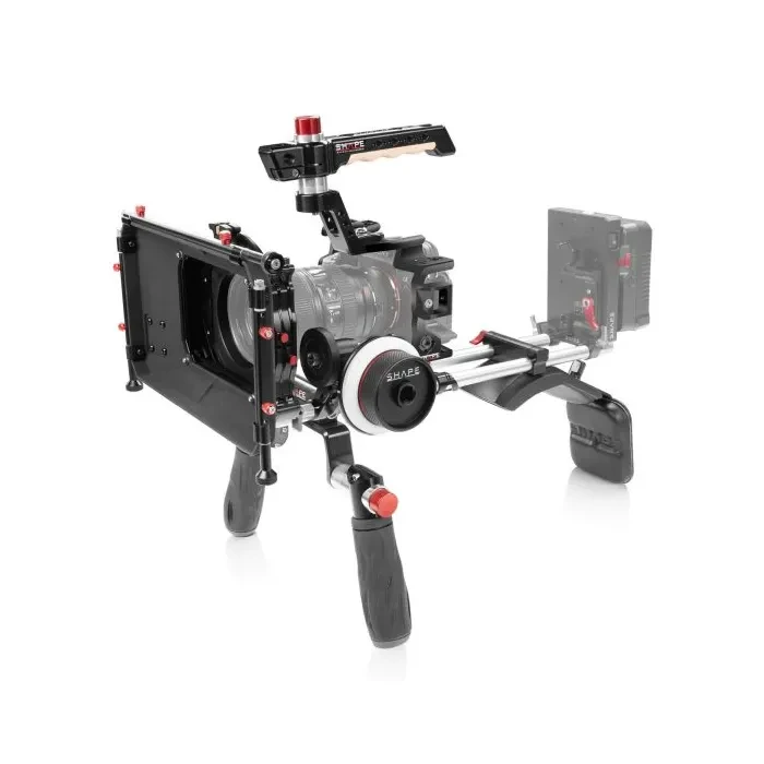 SHAPE Sony A7S3, A7 IV Shoulder Mount with Matte Box and Follow Focus