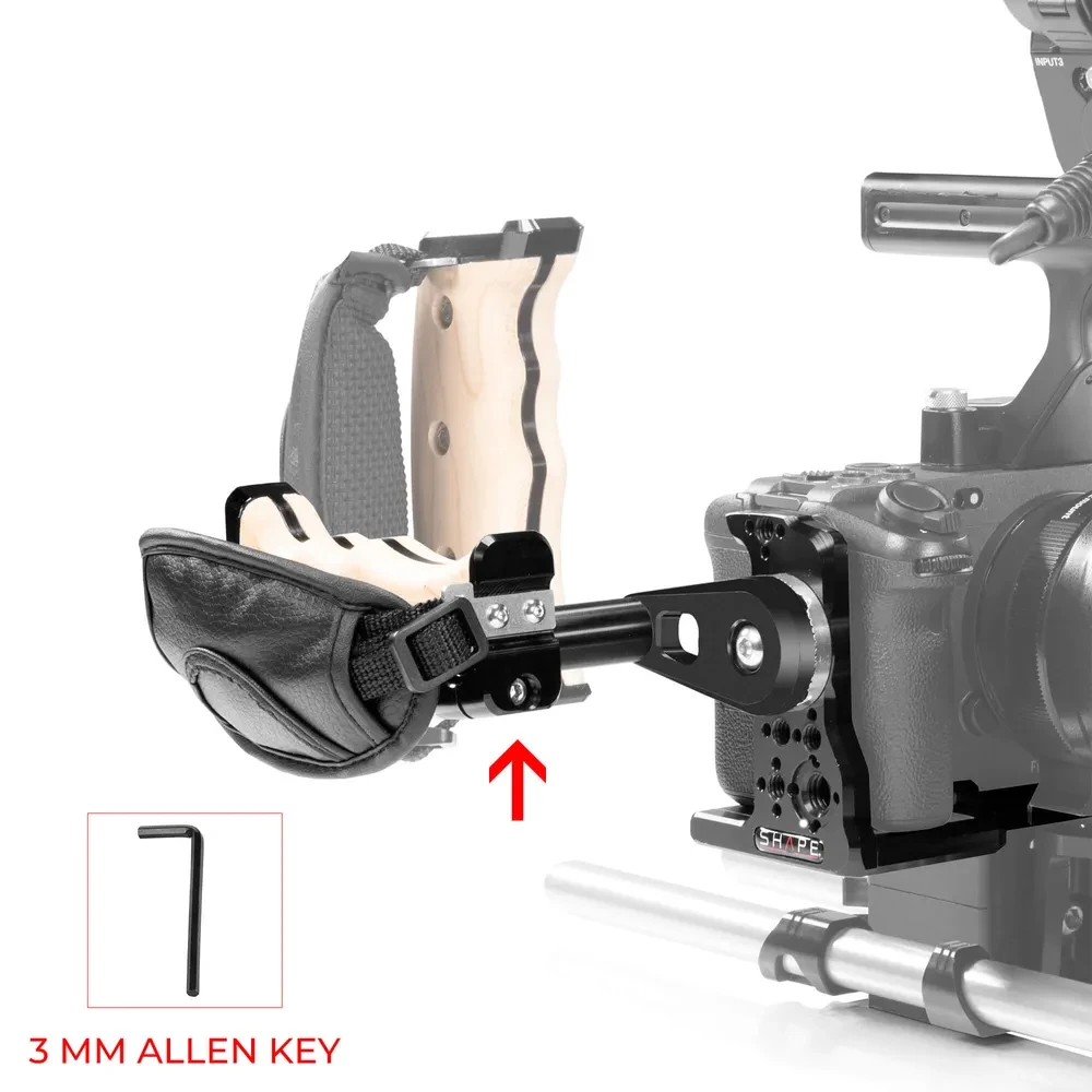 SHAPE Sony FX3 Cage 15mm LW Rod System