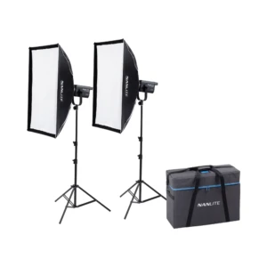 NANLITE FS-200B Bi-Colour 2 light kit with stand