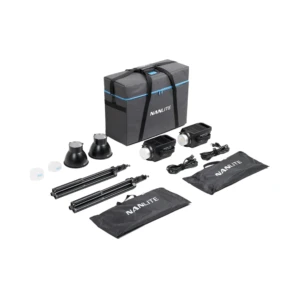 NANLITE FS-200B Bi-Colour 2 light kit with stand