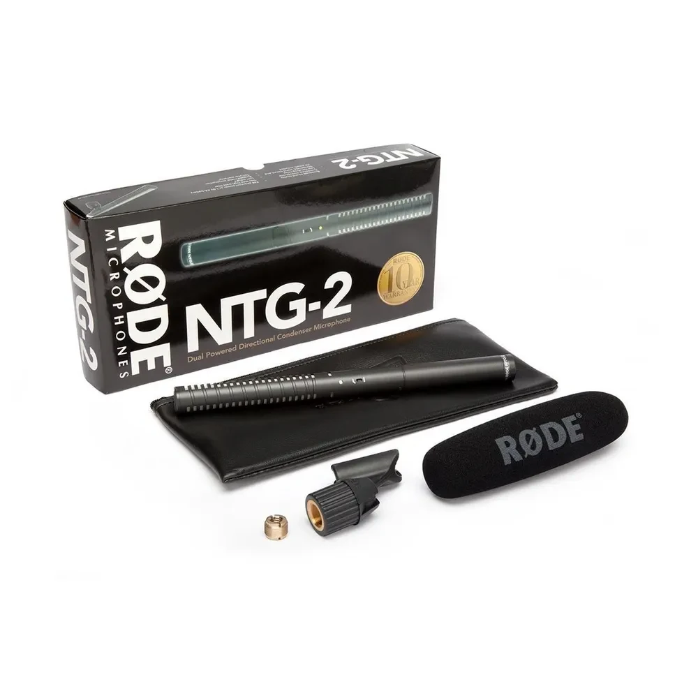 RØDE NTG2 Dual-power Shotgun Microphone