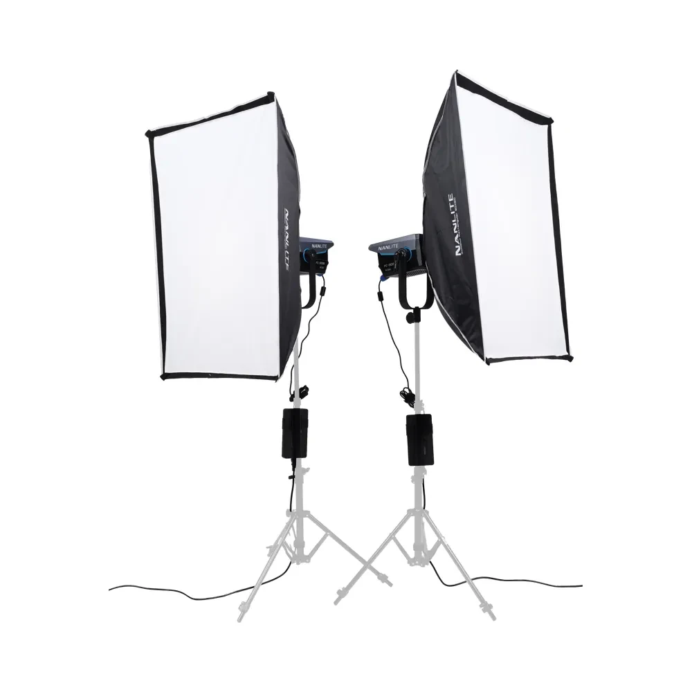 NANLITE FC-300B 2-Light Trolley Case Kit