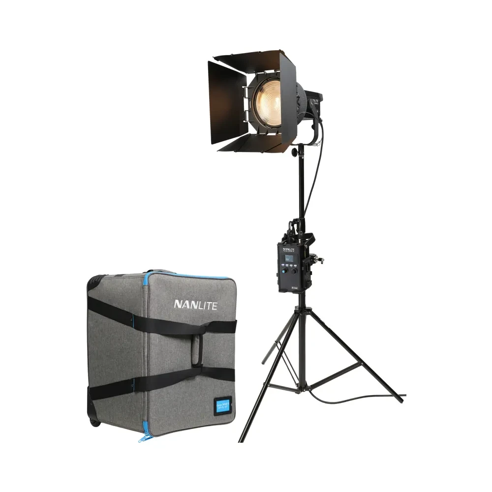 NANLITE Forza 300B II Bicolor & NANLITE FL-20G Kit in trolley case