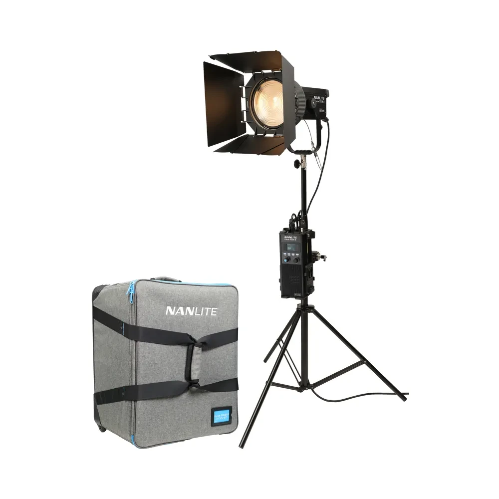 NANLITE Forza 500B II Bicolor & NANLITE FL-20G Kit in trolley case