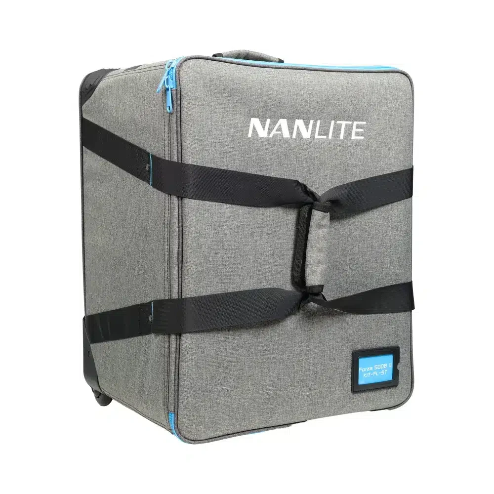 NANLITE Forza 500B II Bicolor & NANLITE FL-20G Kit in trolley case