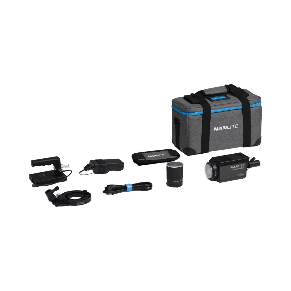 NANLITE Forza 60CR RGBLAC LED Spotlight with CRMX- Wireless DMX