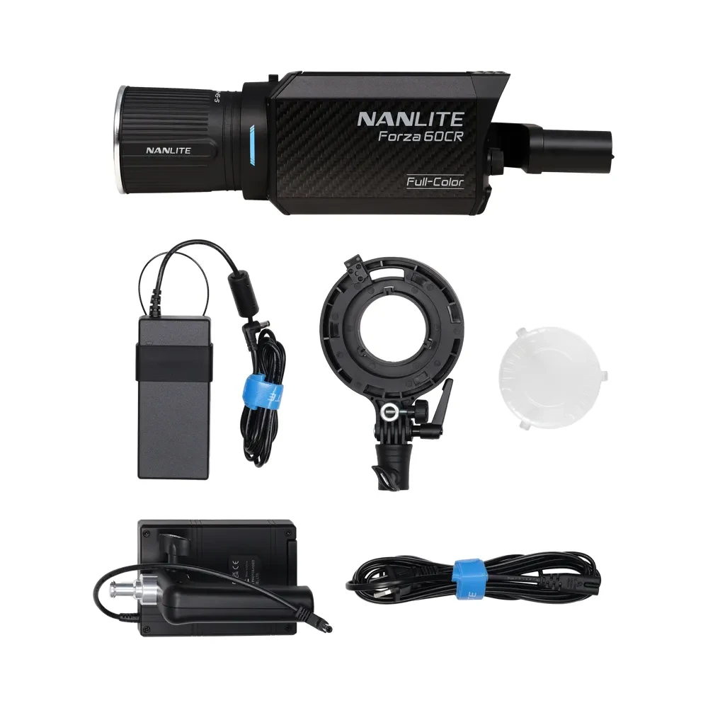 NANLITE Forza 60CR RGBLAC LED Spotlight with CRMX- Wireless DMX