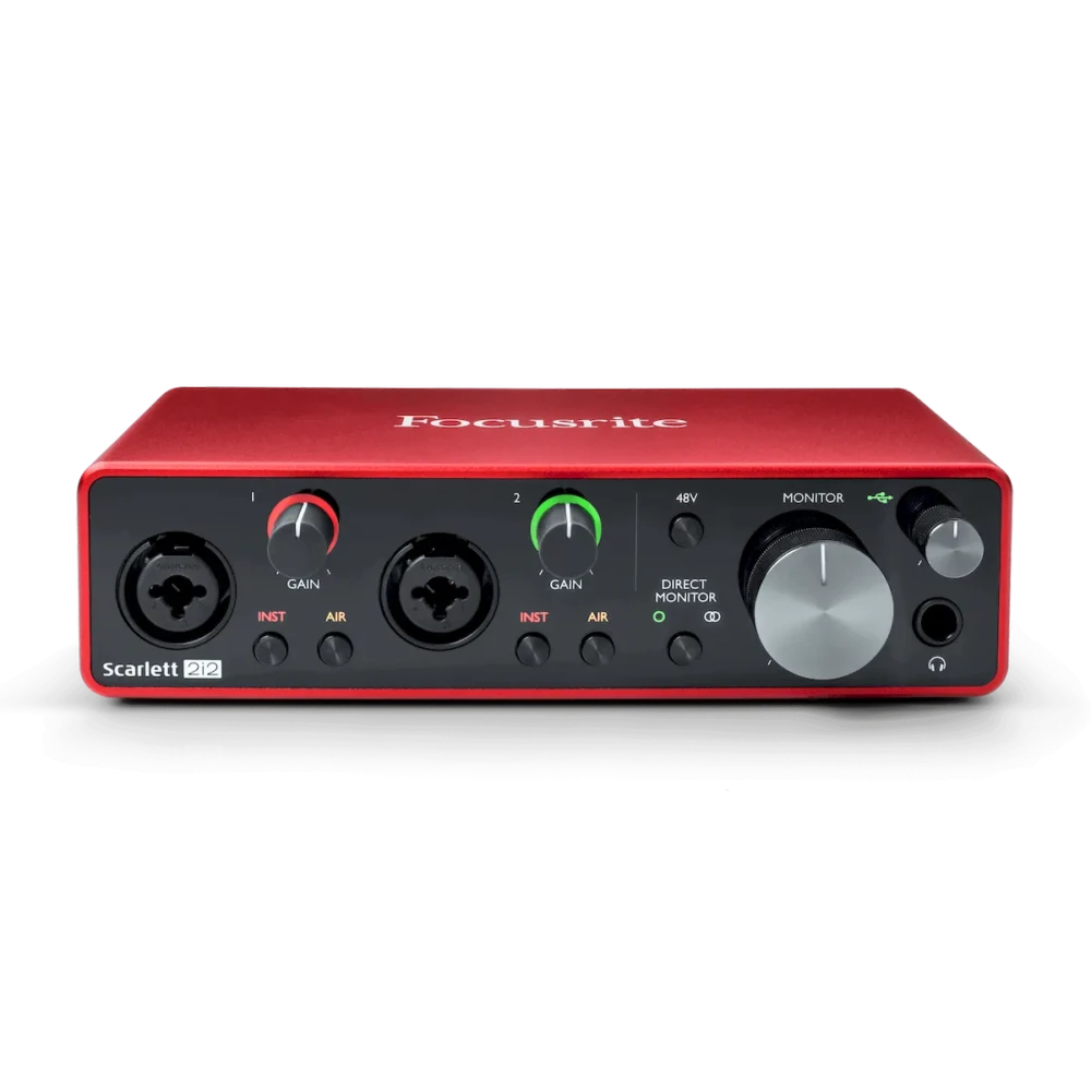 FOCUSRITE Scarlett 2i2 [3rd Gen] USB Audio Interface