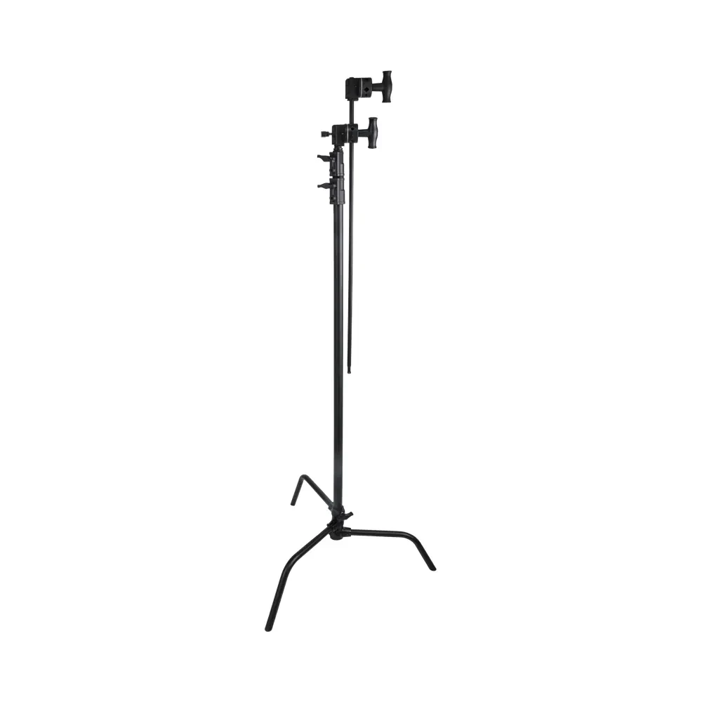 KUPO CS-40MKB 40" Master C-Stand with Sliding Leg - Black Kit