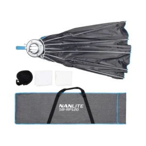 NANLITE Rapid 120 Parabolic Softbox SB-RP120 with Eggcrate