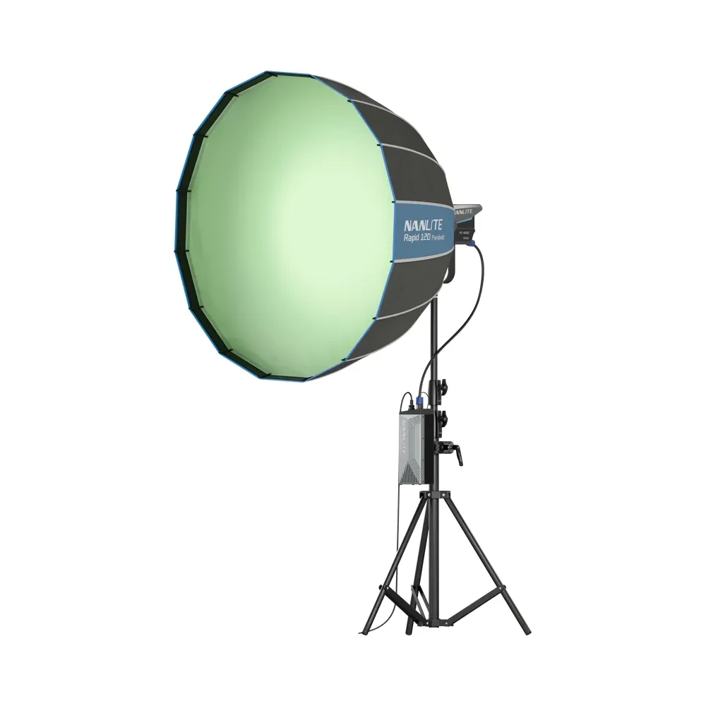 NANLITE Rapid 120 Parabolic Softbox SB-RP120 with Eggcrate