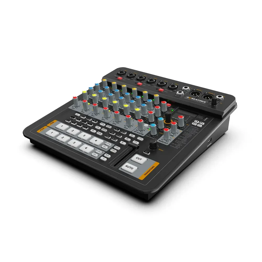AVMATRIX Shark S4M SDI/HDMI Audio & Video Switcher