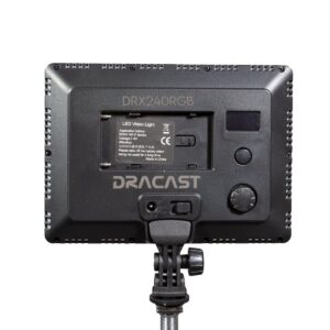 DRACAST X Series LED240 RGBWW On Camera LED Video Light (15W)