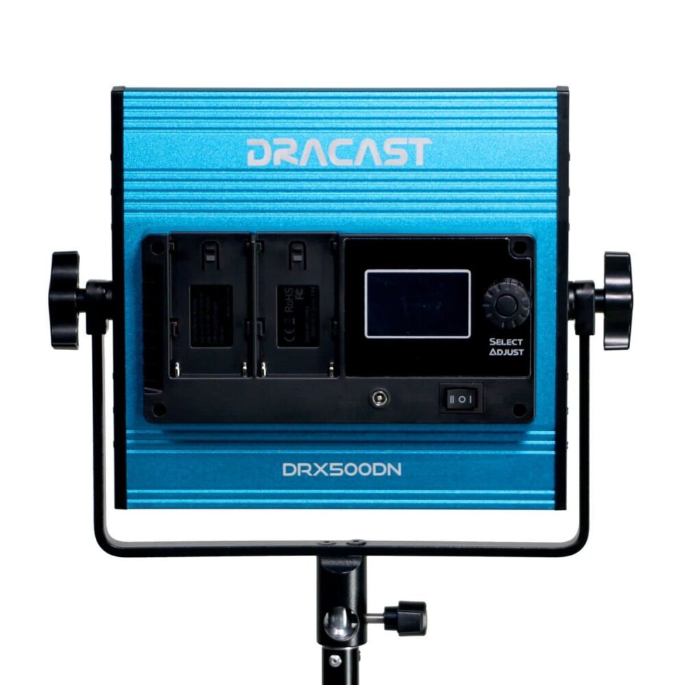 DRACAST X Series LED500 Daylight LED Video Light Panel (35W)