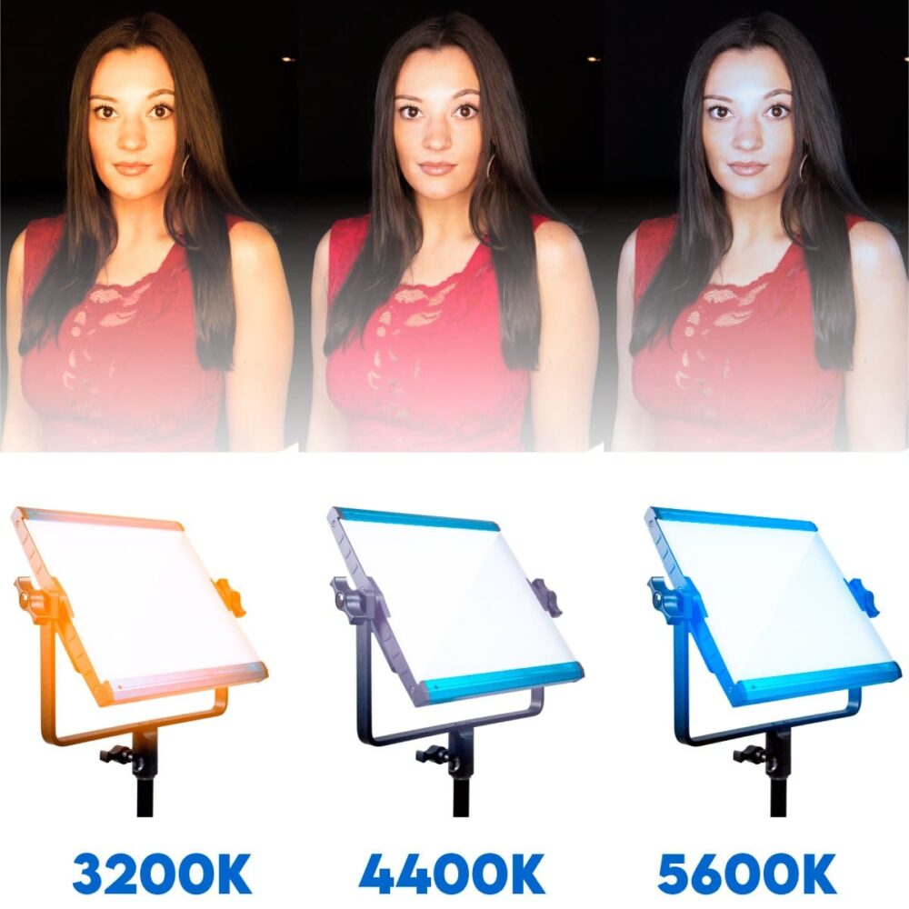 DRACAST X Series LED500 RGBWW LED Video Light Panel (35W)