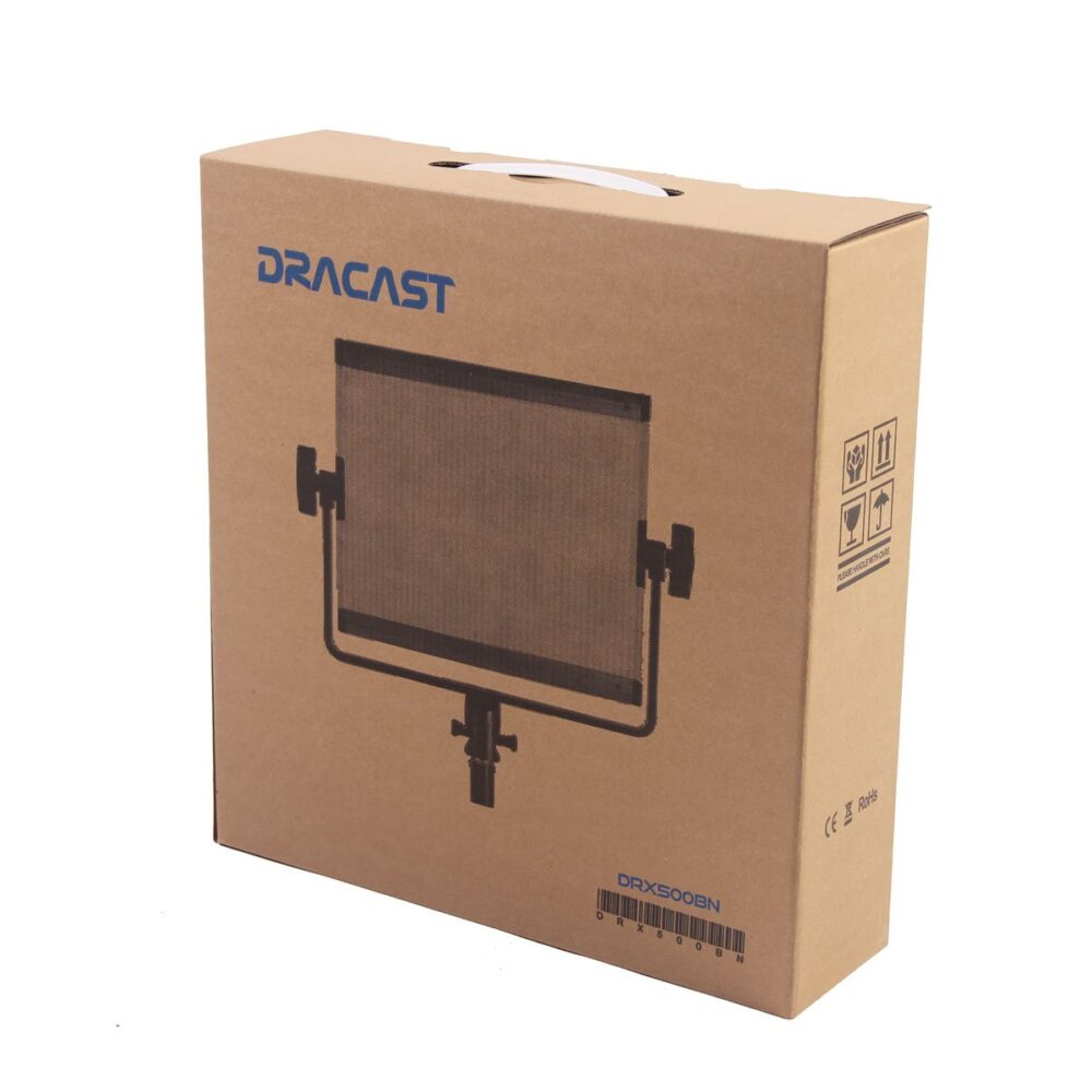 DRACAST X Series LED500 Bi-Color LED Video Light Panel (35W)
