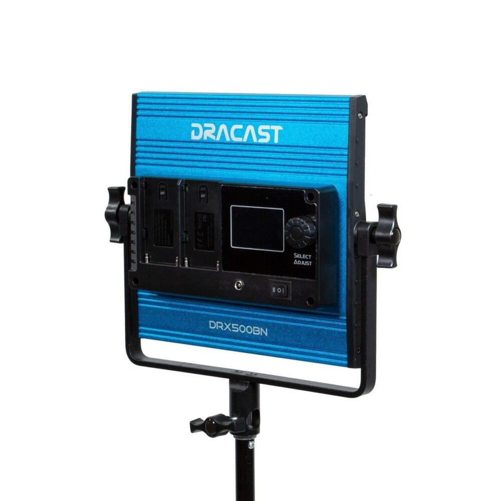 DRACAST X Series LED500 Bi-Color LED Video Light Panel (35W)