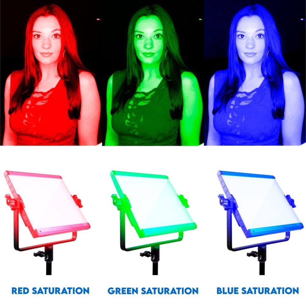 DRACAST X Series LED500 RGBWW LED Video Light Panel (35W)