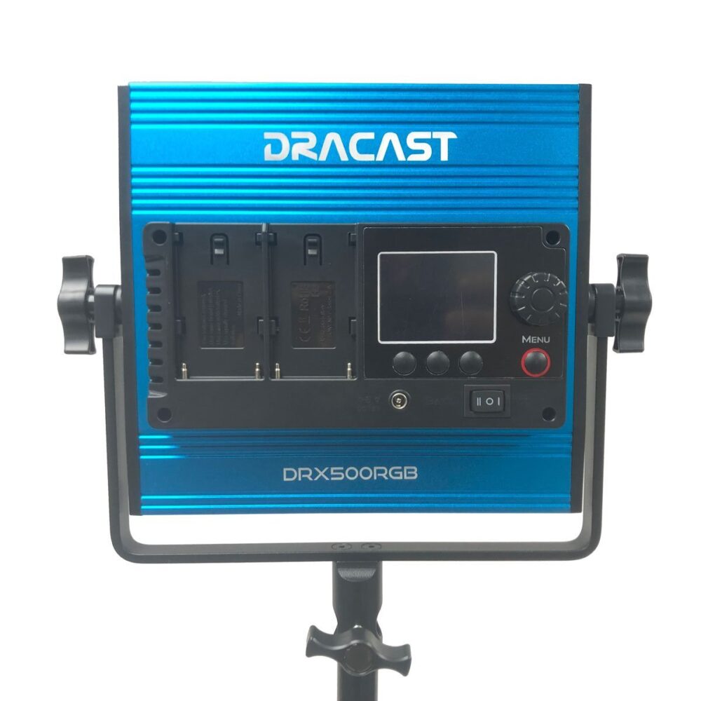 DRACAST X Series LED500 RGBWW LED Video Light Panel (35W)