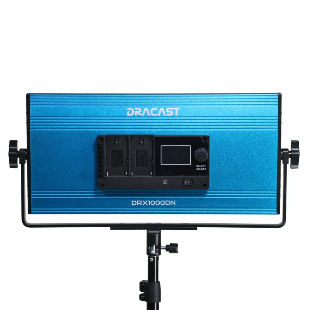 DRACAST X Series LED1000 Daylight LED Video Light Panel (70W)