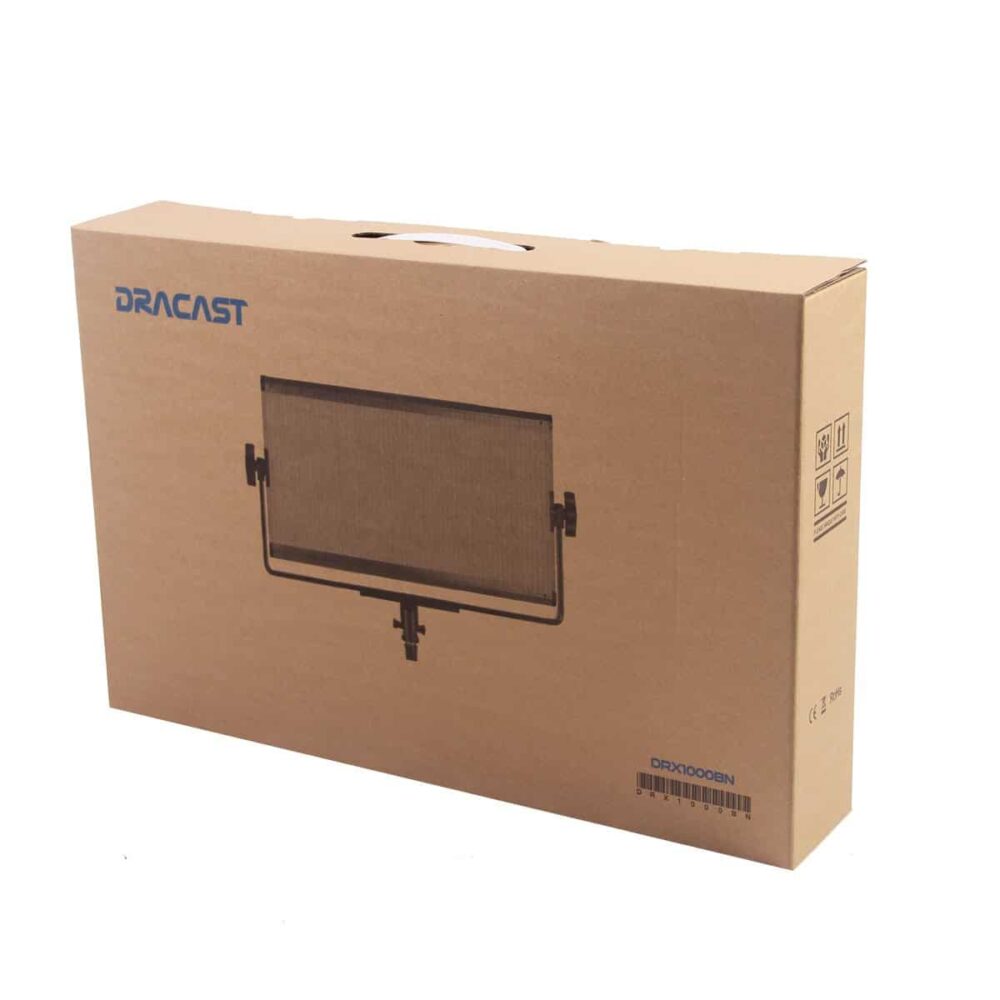 DRACAST X Series LED1000 Bi-Color LED Video Light Panel (70W)