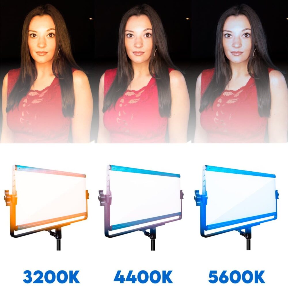 DRACAST X Series LED1000 Bi-Color LED Video Light Panel (70W)