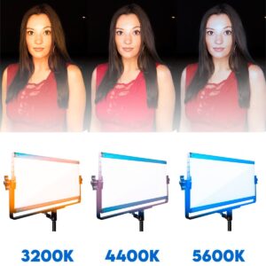 DRACAST X Series LED1000 Bi-Color LED Video Light Panel (70W)