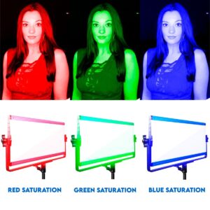 DRACAST X Series LED1000 RGBWW LED Video Light Panel (70W)