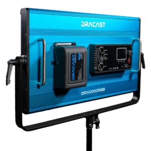 DRACAST X Series LED2000 RGBWW LED Video Light Panel (130W)