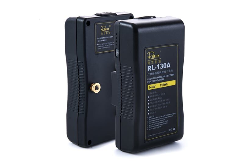 ROLUX RL-130A battery, Gold-mount, 130Wh