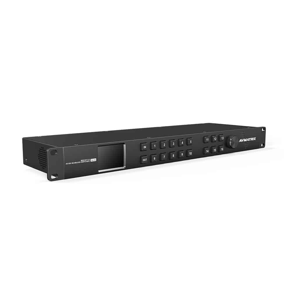 AVMATRIX MSS1611-S 16×16 seamless SDI matrix switcher