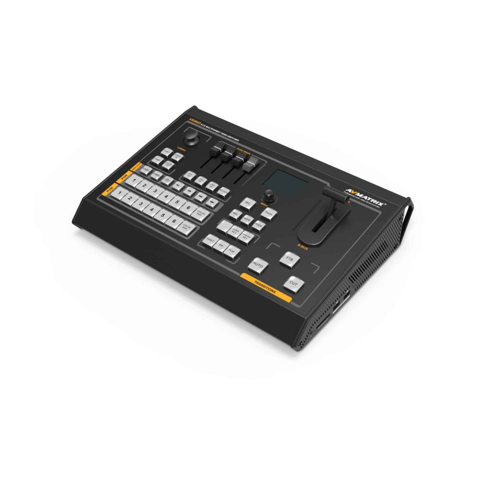 AVMATRIX VS0605U standalone 6ch multi-format streaming video switcher