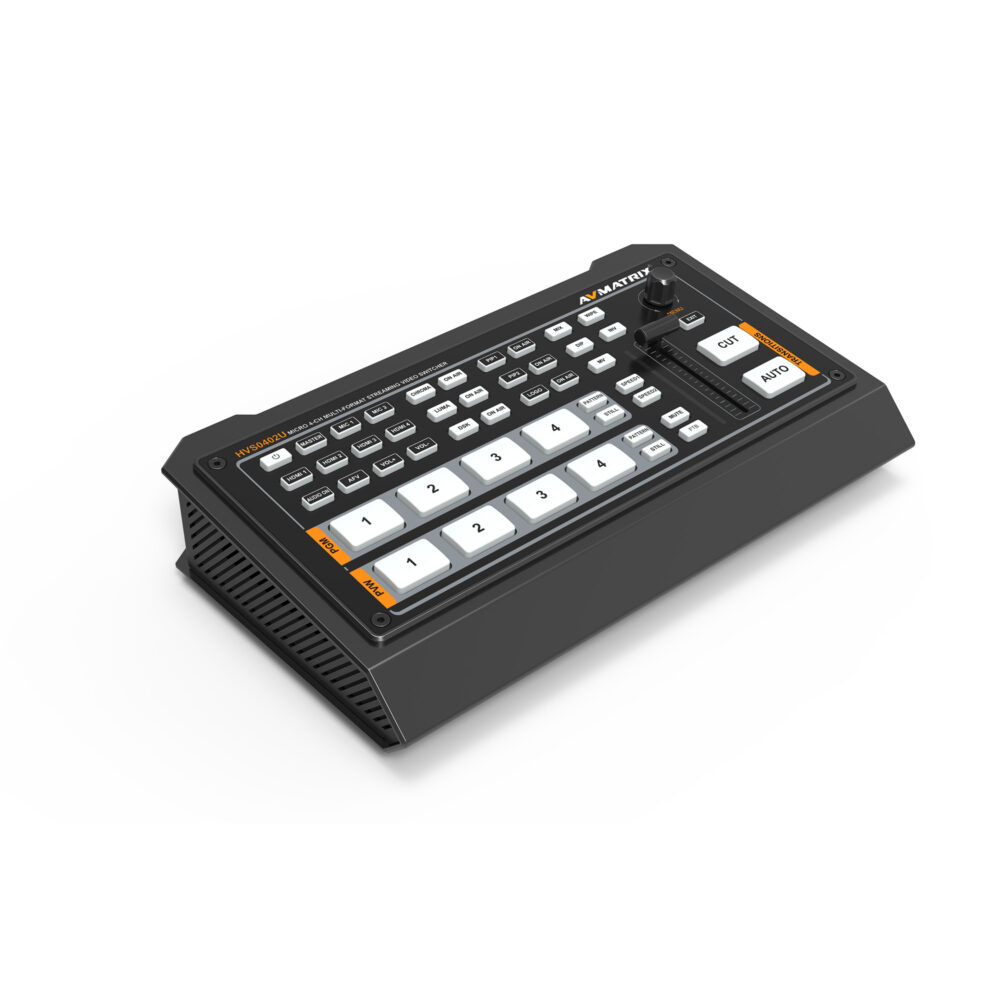 AVMATRIX HVS0402U micro 4 channel HDMI live streaming video switcher
