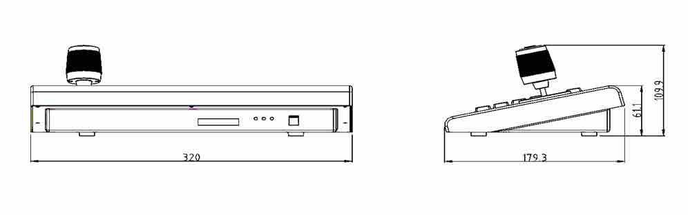 AVMATRIX PKC2000 PTZ camera IP network controller