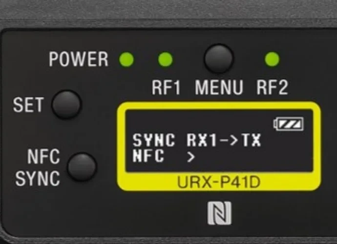 SONY UWP-D27 kahe kanaliga raadiomikrofonide komplekt
