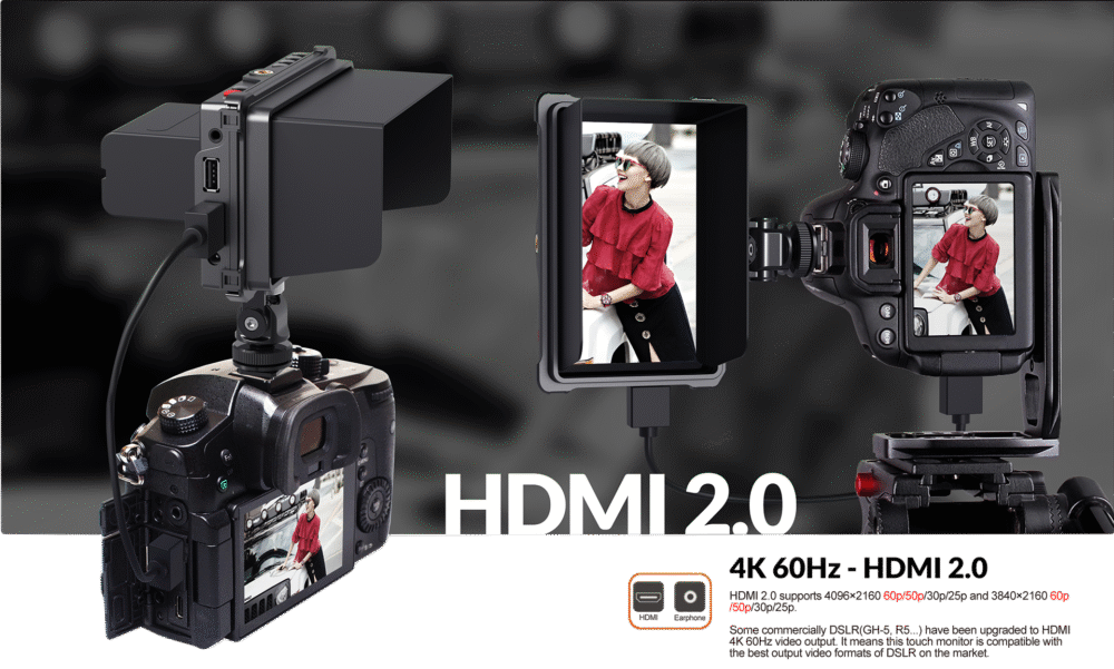 5" LILLIPUT T5 puutetundlik HDMI monitor
