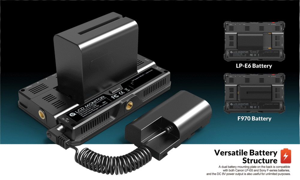 5" LILLIPUT T5 puutetundlik HDMI monitor