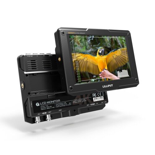 7" LILLIPUT H7S 4K HDMI/SDI 1800-nit videomonitor