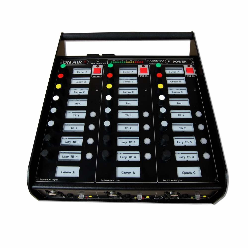 GLENSOUND Paradiso Dante AES67 kommentaatoripult