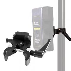 V-mount akukinnitus