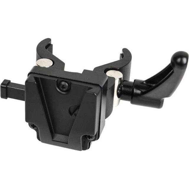 V-mount akukinnitus