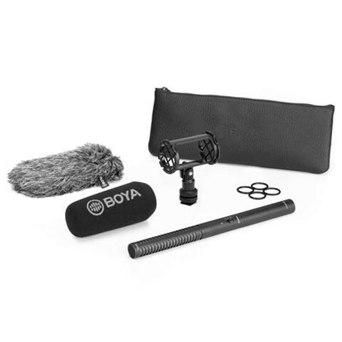 BOYA BY-PVM3000S shotgun microphone with short capsule