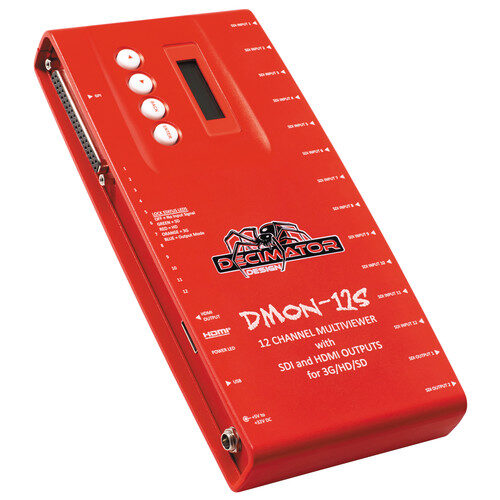 DECIMATOR MC-DMON-9S openGear 9-channel multi-viewer