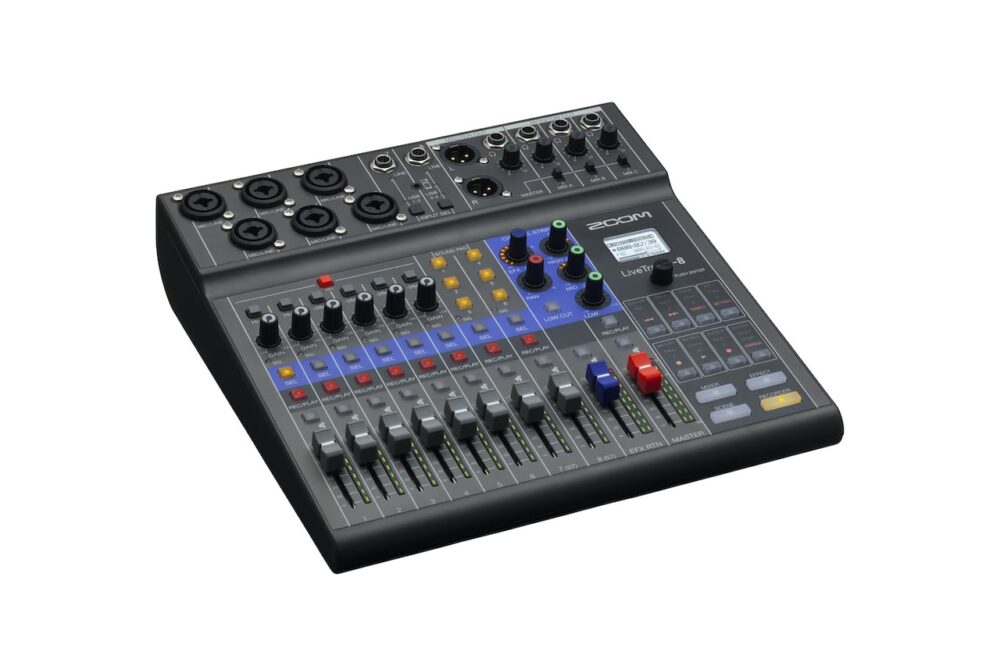 ZOOM LiveTrak L-8 Digital Mixer and Recorder