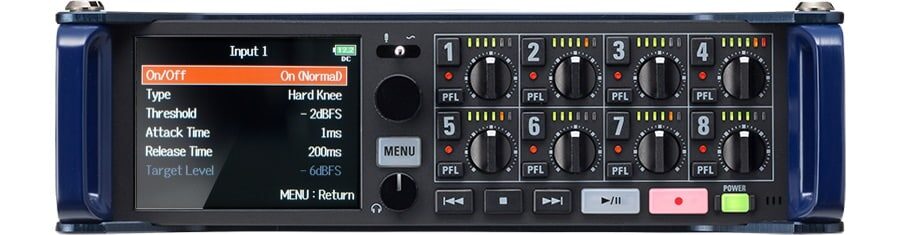 ZOOM F8n MultiTrack Field Recorder