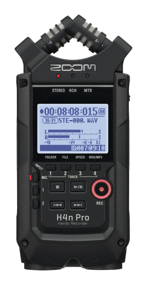 ZOOM H4n Pro helisalvesti must